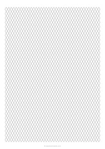 5 mm Diamond / Rhombic - 60 degree (A4)