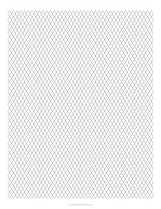 5 mm Diamond / Rhombic - 60 degree