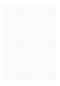 6 mm Dot Grid Paper (A5)
