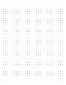 6 mm Dot Grid Paper