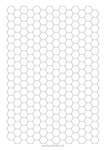 6 mm Hexagonal Graph Paper (A5)