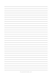 6 mm Lined Paper (A5)