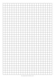 6 mm Grid Paper (A5)