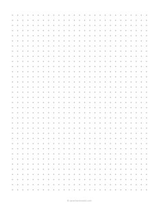 7 mm Cross Grid Paper
