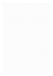 7 mm Dot Grid Paper (A4)