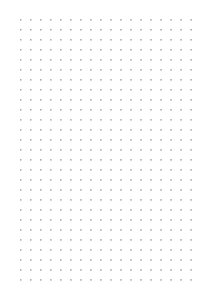 7 mm Dot Grid Paper (A5)