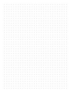 7 mm Dot Grid Paper