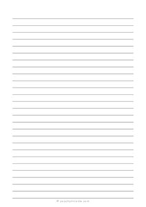 7 mm Lined Paper (A5)