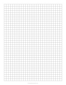 7 mm Grid Paper