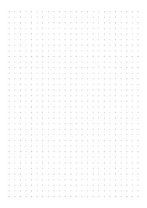8 mm Dot Grid Paper (A4)