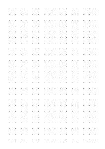 8 mm Dot Grid Paper (A5)