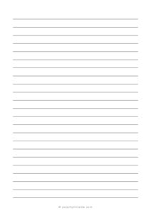 8 mm Lined Paper (A5)