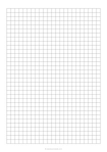 8 mm Grid Paper (A4)