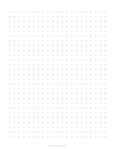 9 mm Cross Grid Paper