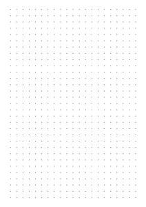 9 mm Dot Grid Paper (A4)