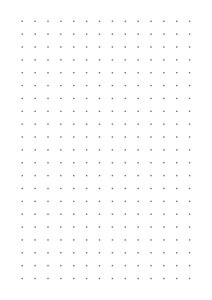 9 mm Dot Grid Paper (A5)