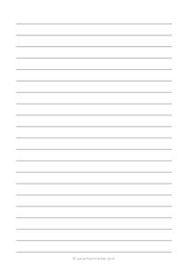 9 mm Lined Paper (A5)
