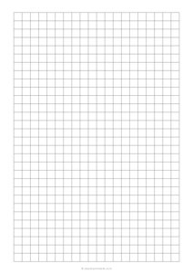 9 mm Grid Paper (A4)