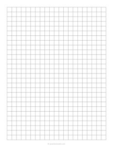 9 mm Grid Paper
