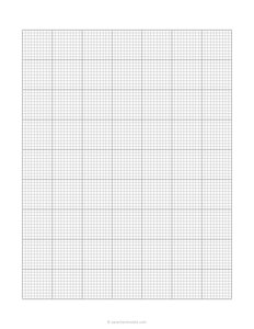 1/10 Cross Stitch Paper