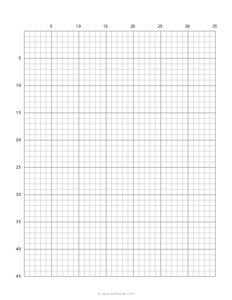 1/5 Cross Stitch - Count Grid