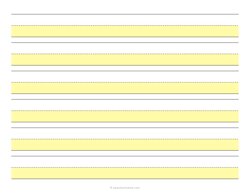 1 Highlighted Lined - 3 Lines