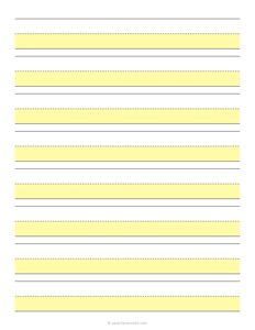 1 Highlighted Lined - 3 Lines