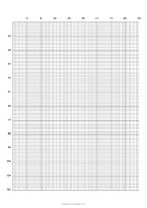 2 mm Cross Stitch - Count Grid (A4)