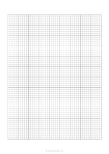 4 mm Cross Stitch Paper (A4)