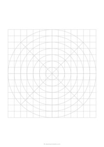 1/2 Circle Square Hybrid (A4) - Light