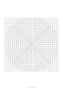 1/4 Circle Square Hybrid (A4)