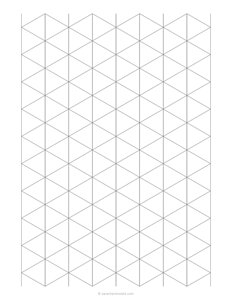 1 Isometric Graph Paper