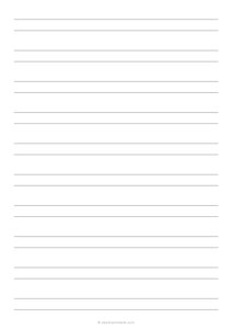 1 cm Double Lined Paper (A4)