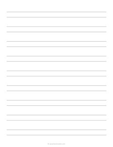 1 cm Double Lined Paper