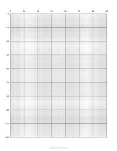14 Count Cross Stitch Grid