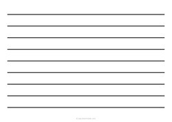 20 mm Low Vision Dark Lined Paper (A4)